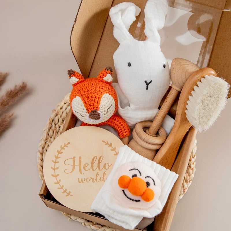 Coffret Bébé Prêt à Offrir – 7 pièces de douceur